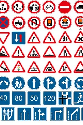 تابلوهای ترافیکی