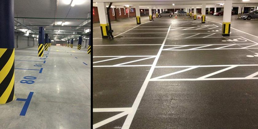 خط کشی پارکینگ خط کشی پارکینگ
