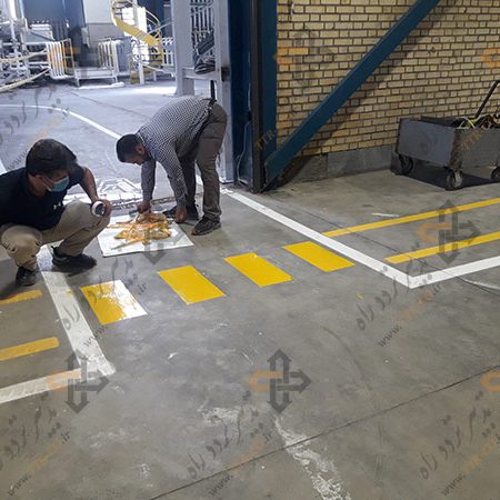 خط کشی محوطه