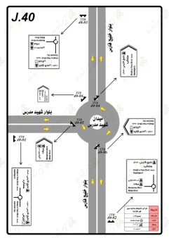 طراحی هدایت ترافیک شهر